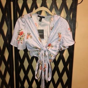 Cropped short sleeve